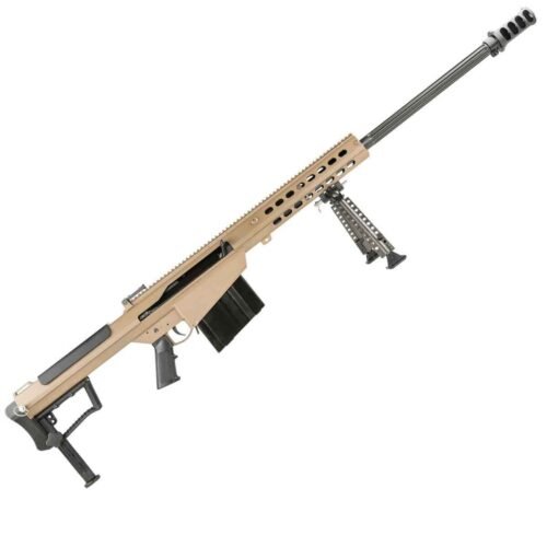 Barrett M107A1 50 BMG 29in Flat Dark Earth Cerakote Semi Automatic Modern Sporting Rifle – 10+1 Rounds