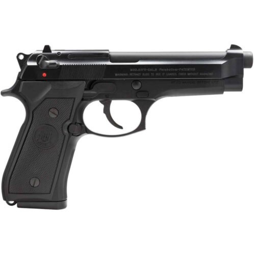 Beretta 92FS 9mm Luger 4.9in Black Pistol – 10+1 Rounds