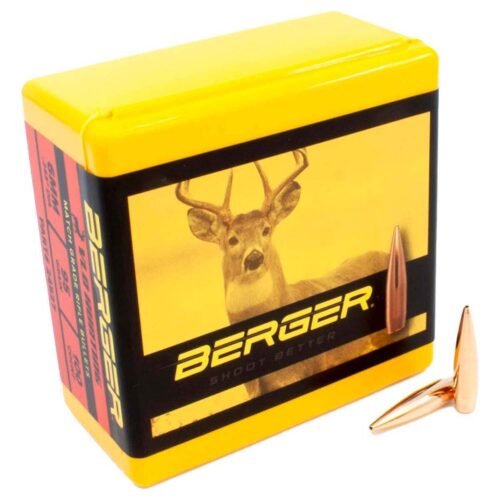 Berger Hybrid Target 243 Caliber/6mm 95gr Reloading Bullets – 100 Count