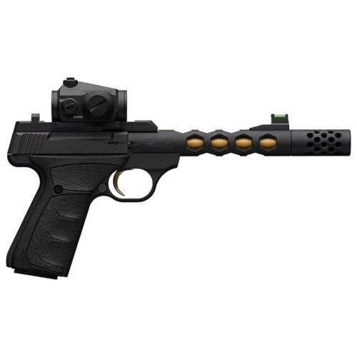 Browning Buck Mark Plus Vision 22 Long Rifle 5.9in Black Pistol – 10+1 Rounds