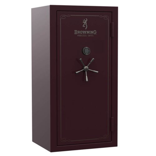 Browning Prosteel 33 Gun Safe – Black Cherry Gloss Finish