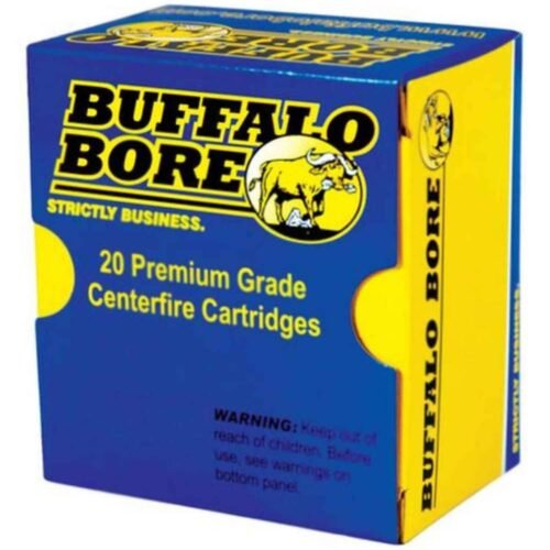 Buffalo Bore 44 Magnum 340gr LFN Handgun Ammo – 20 Rounds