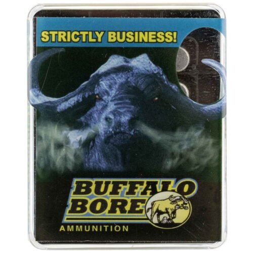 Buffalo Bore Ammunition Tactical Low Flash & Recoil 357 Magnum 158Gr JHP Handgun Ammo – 20 Rounds