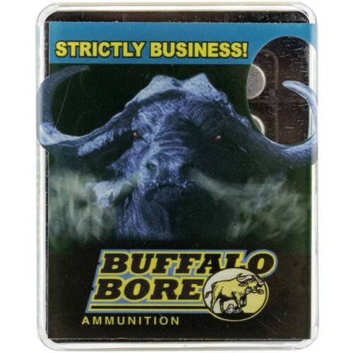 Buffalo Bore Ammunition Heavy Low Flash 357 SIG 125Gr FMJFN Handgun Ammo – 20 Rounds