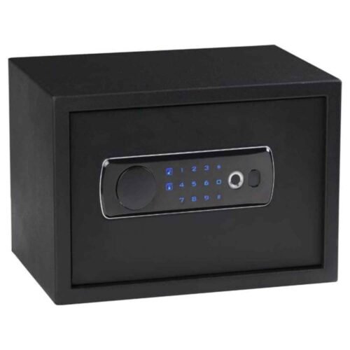 Bulldog Duo LED Biometric Pistol Safe – 13.5in x 10in x 10in