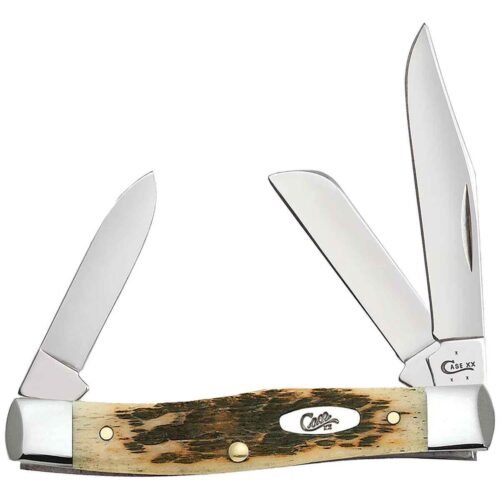 Case Peach Seed Jig Medium Stockman 2.57 inch Folding Knife