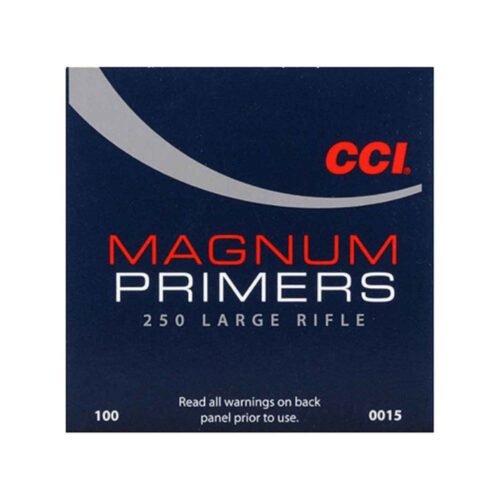 CCI No. 250 Large Magnum Rifle Primers – 100 Count