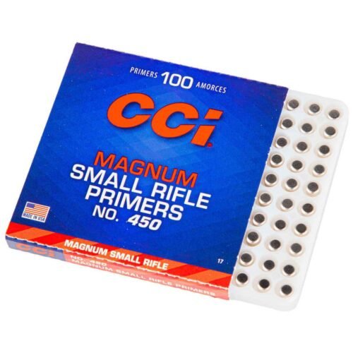 CCI No. 450 Small Magnum Rifle Primers – 100 Count