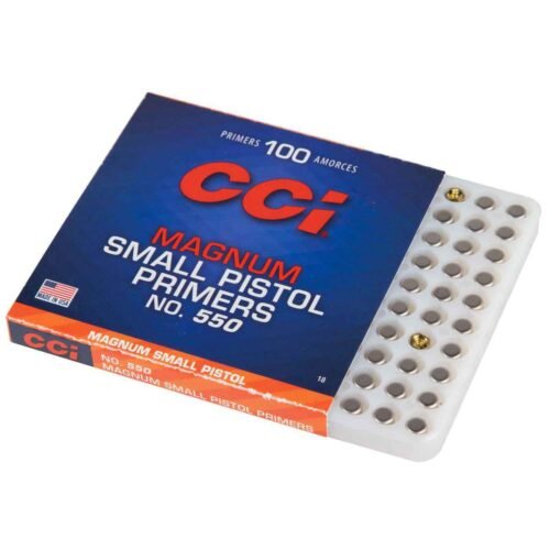 CCI No. 550 Small Magnum Pistol Primers – 100 Count