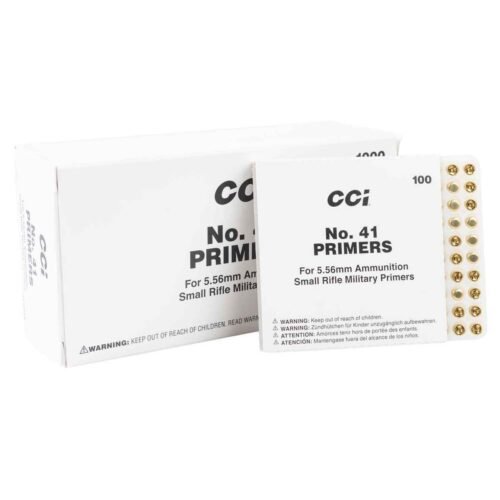 CCI No. 41 Rifle Primers – 100 Count