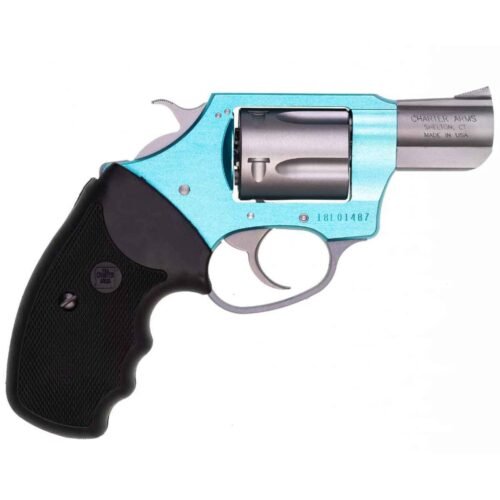 Charter Arms Santa Fe Undercover Lite 38 Special 2in Stainless/Turquoise Revolver – 5 Rounds – California Compliant