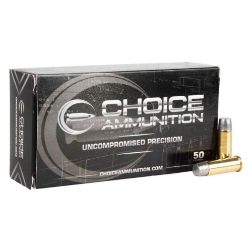 Choice Ammunition 44 Magnum 305gr WFN Gas Check Handgun Ammo – 50 Rounds