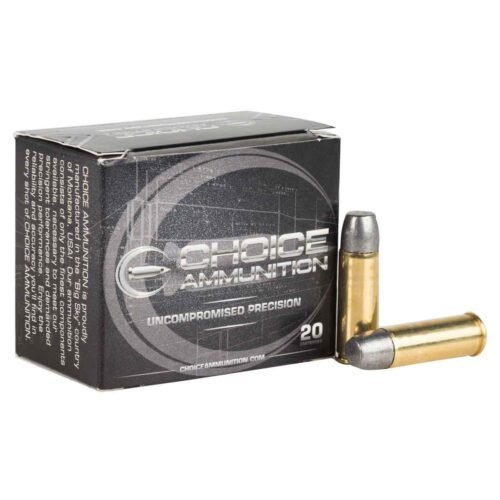 Choice Ammunition Bear Defense 45 (Long) Colt +P 325gr WFN Handgun Ammo – 20 Rounds