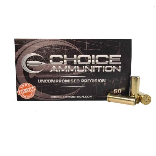 Choice Ammunition Uncompromised Precision 38 Special 148gr Handgun Ammo – 50 Rounds