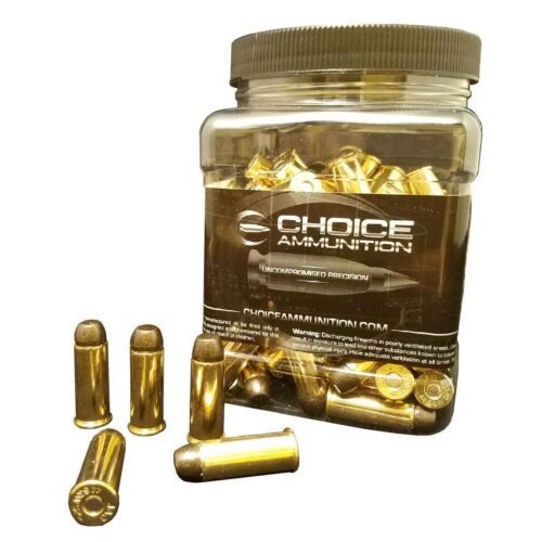 Choice Ammunition Uncompromised Precision 44 Magnum 200gr Handgun Ammo – 50 Rounds