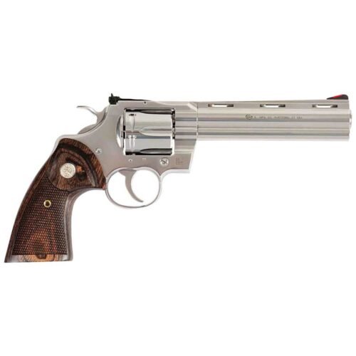 Colt Python 357 Magnum 6in Stainless Revolver – 6 Rounds