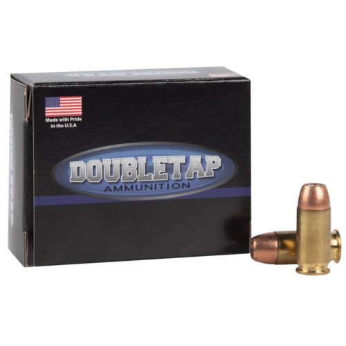 DoubleTap Defense 45 Auto (ACP) 200gr JHP Handgun Ammo – 20 Rounds