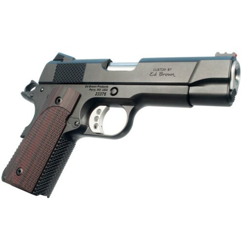 Ed Brown 18 CCO LW 9mm Luger 4.25in Black/Brown Pistol – 8+1 Rounds