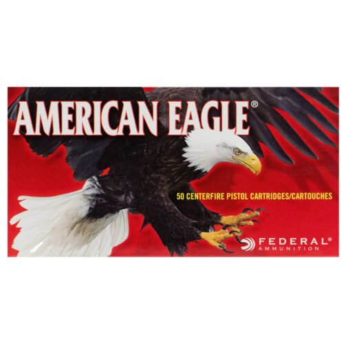 Federal American Eagle 32 Auto (ACP) 71gr FMJ Handgun Ammo – 50 Rounds