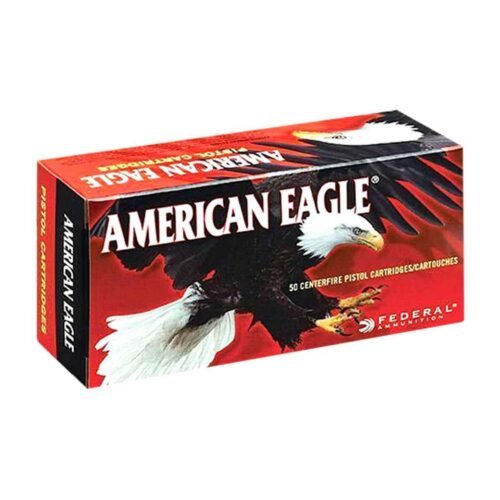 Federal American Eagle 9mm Luger 115gr FMJ Handgun Ammo – 100 Rounds