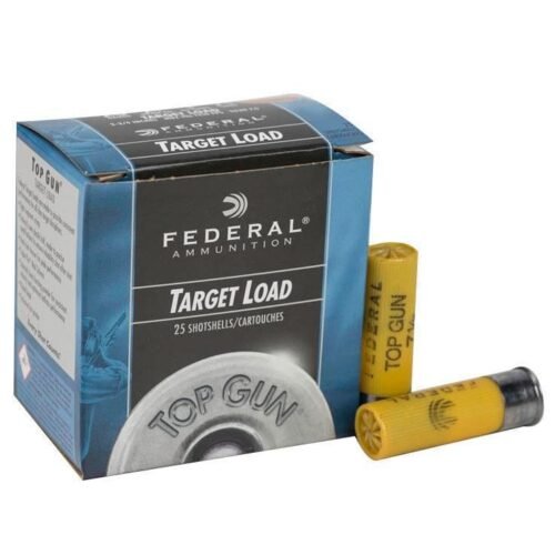 Federal Top Gun 20 Gauge 2-3/4in #7.5 7/8oz Target Shotshells – 25 Rounds