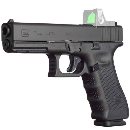 Glock 17 Gen4 MOS 9mm Luger 4.49in Black Pistol – 17+1 Rounds