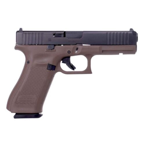 Glock 17 Gen5 MOS 9mm Luger 4.49in FDE Pistol – 10+1 Rounds