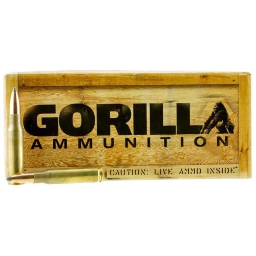 Gorilla Ammo Gorilla Match 308 Winchester 165Gr Rifle Ammo – 20 Rounds