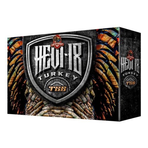 Hevi-Shot Hevi-18 TSS Turkey 12 Gauge 3-1/2in #9 2-1/4oz Turkey Shotshells – 5 Rounds