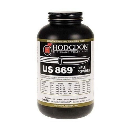 Hodgdon Powder 869 Spherical Multi-Caliber Magnum Powder – 1lbs