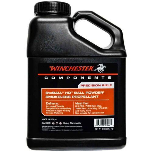 Hodgdon Winchester StaBALL HD Powder – 8lb Can