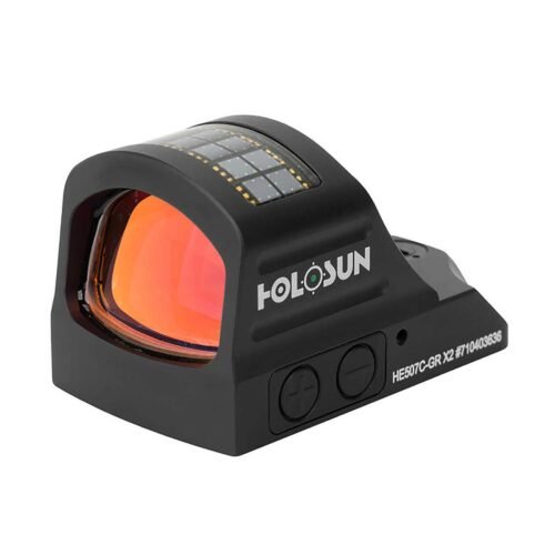 Holosun HE507C-GR X2 Solar Green MRS Red Dot – 2-MOA / 32-MOA