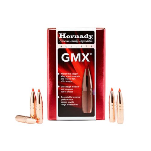 Hornady 22 Cal GMX 55gr Reloading Bullets – 50 Count