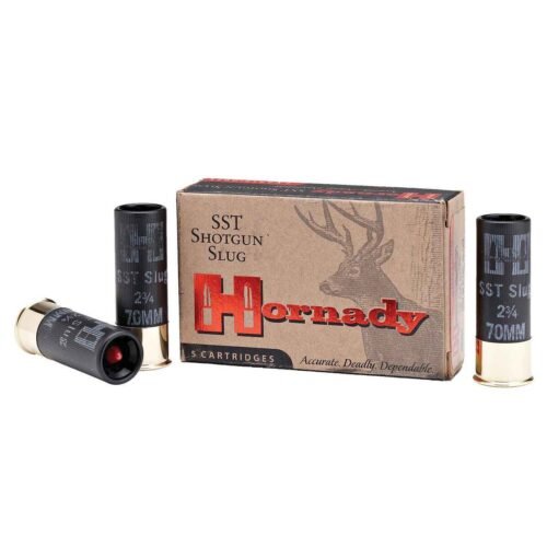 Hornady Custom Lite 20Ga 2-3/4in 250gr Slug Shotshells – 5 Rounds