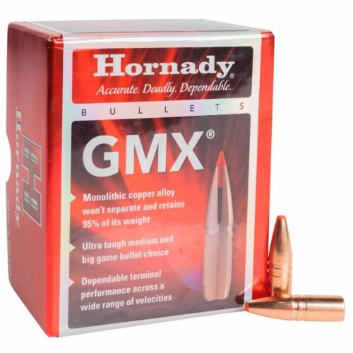 Hornady 9.3mm GMX 250gr Reloading Bullets – 50 Count