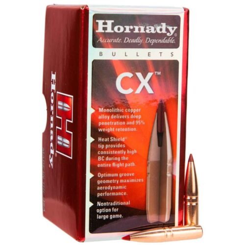 Hornady CX 264 Caliber/6.5mm 130gr Reloading Bullets – 50 Rounds