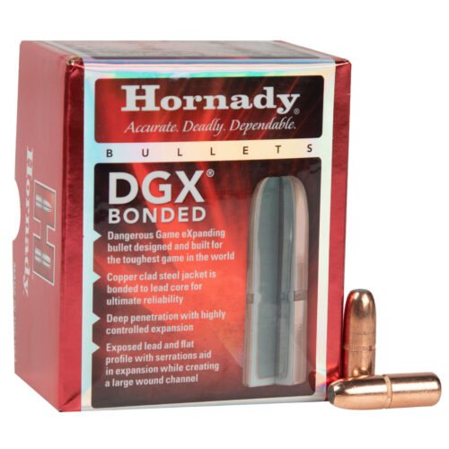 Hornady DGX Bonded 400 Cal/.410in DGX Bonded 400gr Reloading Bullets – 50 Count