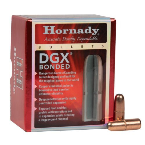 Hornady DGX Bonded 423 Cal/.423in DGX Bonded 400gr Reloading Bullets – 50 Count