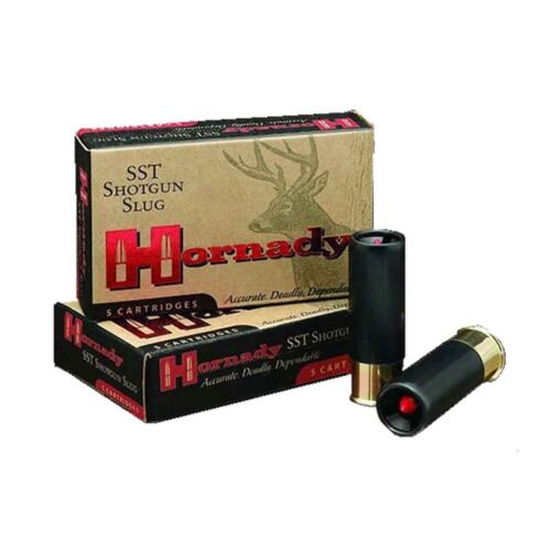 Hornady SST 12 Gauge 2-3/4in 300gr FTX Slug Shotshells – 5 Rounds