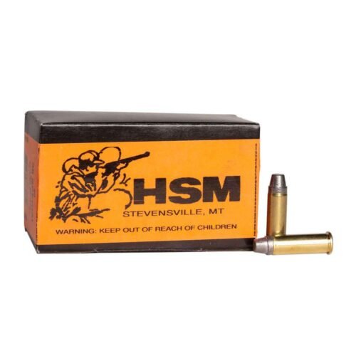 HSM 38 Special 158gr SWC Handgun Ammo – 50 Rounds