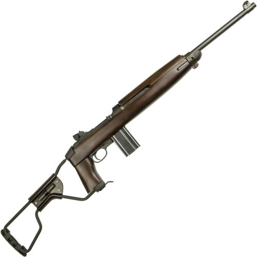 Inland M1A1 Paratrooper Carbine Black Semi Automatic Rifle – 30 Carbine