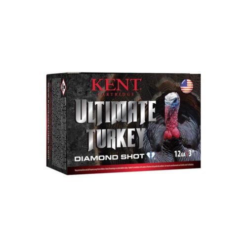 Kent Ultimate Diamond Shot 12 Gauge 3in #5 1-3/4oz Turkey Shotshells – 10 Rounds