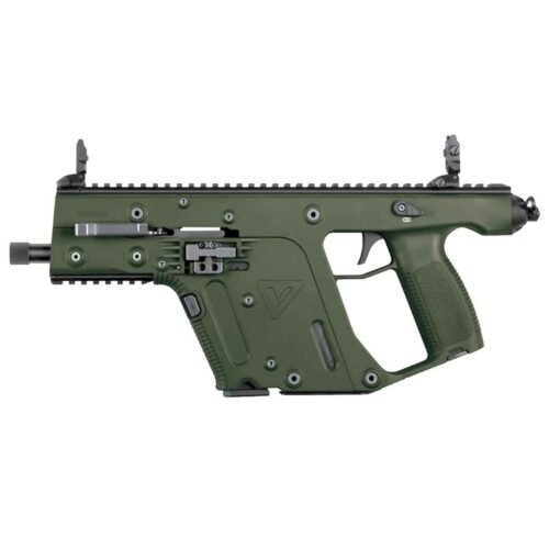 KRISS Vector SDP 9mm Luger 5.5in ODG/Nitride Modern Sporting Pistol – 17+1 Rounds