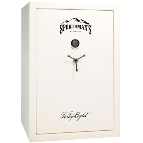 Sportsman’s 48 Gun Safe by Liberty – White Gloss