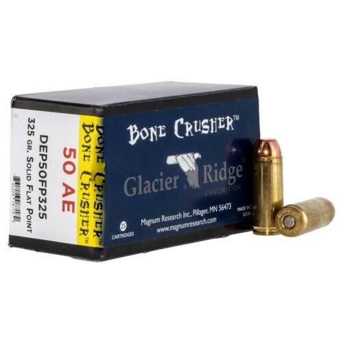 Magnum Research Bone Crusher 50 Action Express FP Centerfire Handgun Ammo – 20 Rounds