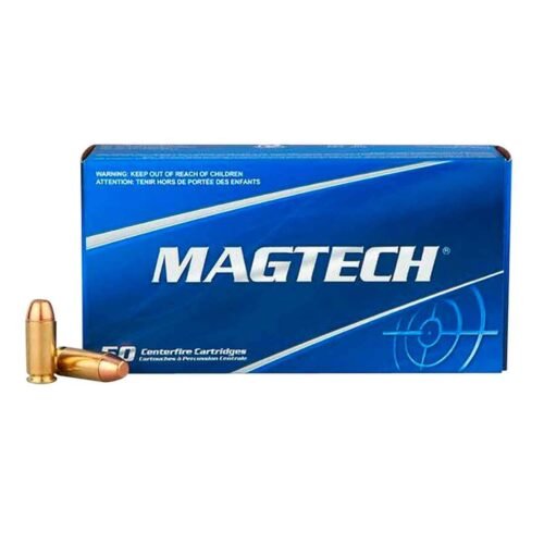 Magtech Range/Training 40 S&W 180gr FMJFN Handgun Ammo – 50 Rounds