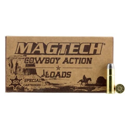 Magtech Cowboy Action 44-40 Winchester 225gr LFN Centerfire Handgun Ammo – 50 Rounds