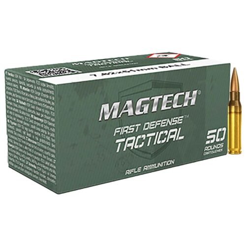 Magtech First Defense Tactical 7.62mm NATO 147gr FMJ Rifle Ammo – 50 Rounds