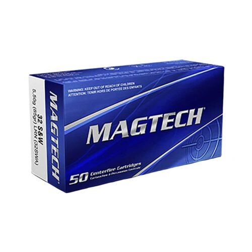 Magtech Range/Training 32 S&W Long 85gr LRN Centerfire Handgun Ammo – 50 Rounds