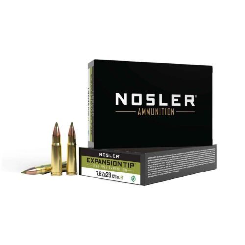 Nosler Expansion Tip 7.62x39mm 123gr TPFMJ Rifle Ammo – 20 Rounds